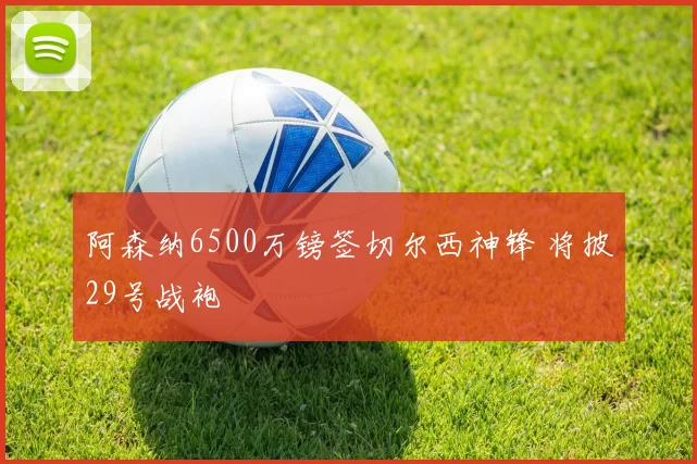阿森纳6500万镑签切尔西神锋 将披29号战袍